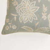 Theodore Floral Embroidered Cushion Cover